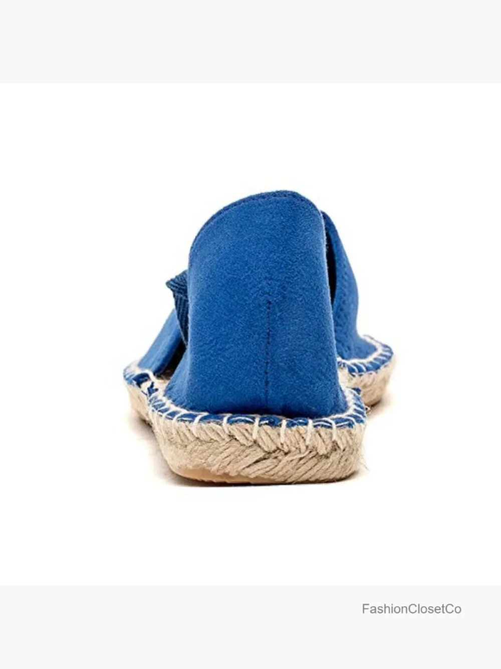 Faux Suede Cap-Toe Tie-Up Ankle Strap Espadrille Flat Sandals